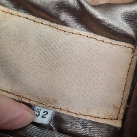 Vera Pelle brown leather jacket size 52 (L) - Picture 5 of 12